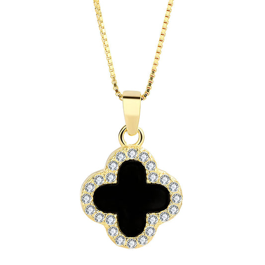 18K gold plated Stainless steel necklace, Intensity