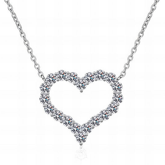 Stainless steel  Heart necklace